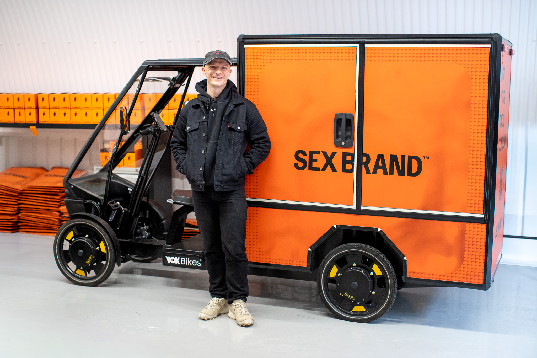 commercial electric cargo bike
