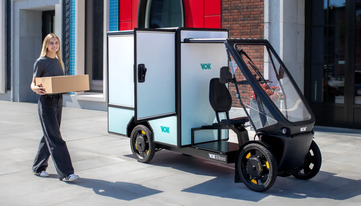 Vok Bikes for Parcel Delivery & Logistics Companies