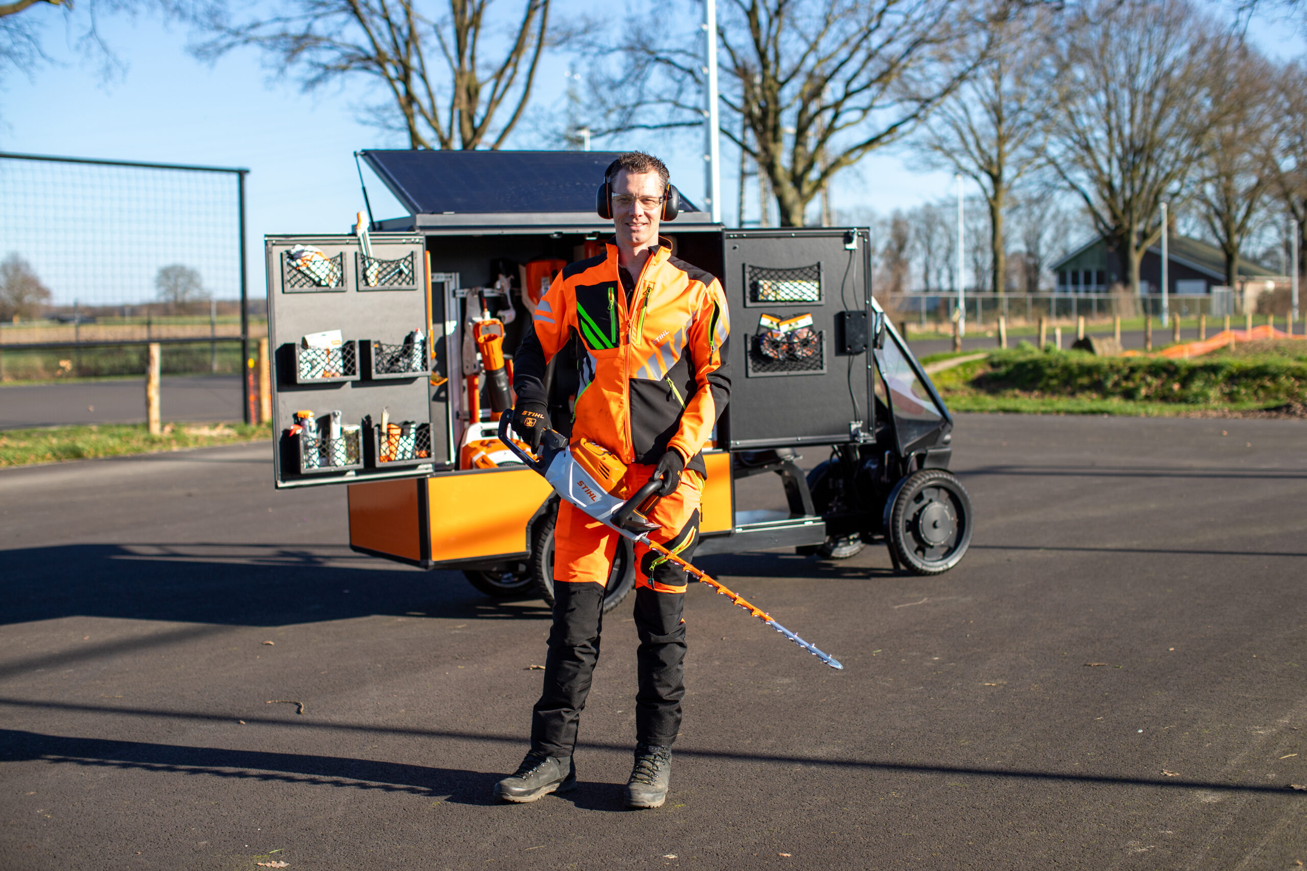 Stihl uses Vok Bikes