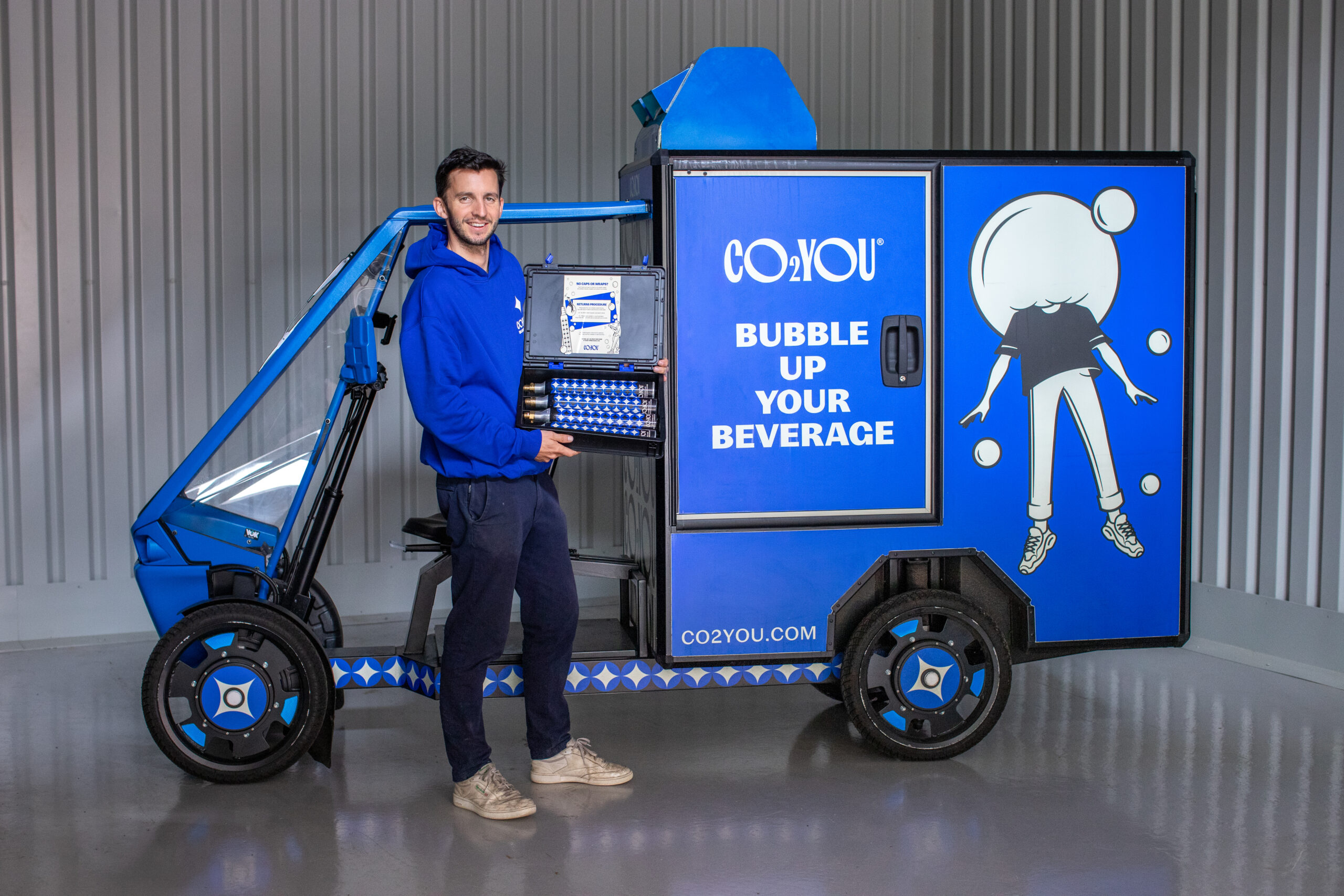 CO2 YOU rides Vok Bikes